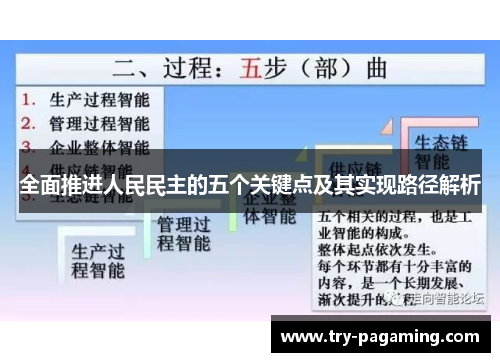全面推进人民民主的五个关键点及其实现路径解析
